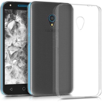 Alcatel U5 İnce Silikon Şeffaf Kılıf