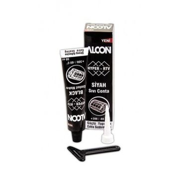 Alcon 50 ml HYPER-RTV Siyah Sıvı Conta