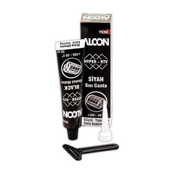 Alcon 50 ml HYPER-RTV Siyah Sıvı Conta