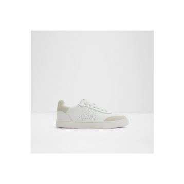 Aldo CLUBSPORT Kadın Hakiki Deri Beyaz Multi Düz Bağcıklı Lastik Tabanlı Ayakkabı