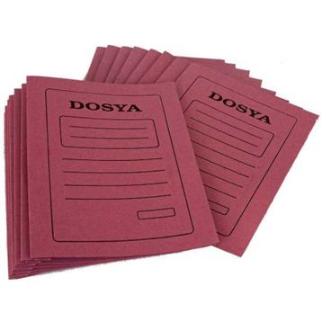Alemdar Sarı Telli Tam Kapaklı Karton Dosya