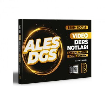 ALES DGS Video Ders Notları Sayısal Mantık Sözel Mantık - Benim Hocam Yayınları