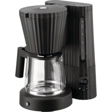 Alessi Plisse 1.5 lt Siyah Filtre Kahve Makinesi