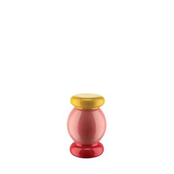 Alessi Values 7x7x11 cm Pembe Tuz ve Karabiber Öğütücü