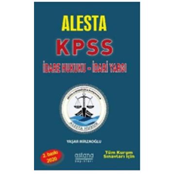 Alesta KPSS İdare Hukuku-İdari Yargı - Kolektif