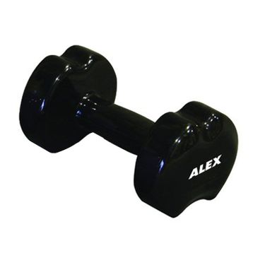 Alex 6 kg Siyah 1 Çift Vinly Dambıl Ağırlık