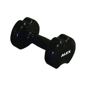 Alex 6 kg Siyah 1 Çift Vinly Dambıl Ağırlık