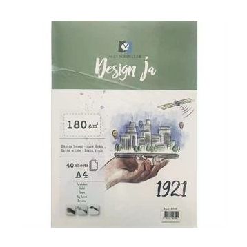 Alex Schoeller 595 Design Ja 180 gr A4 40 Yaprak Resim Defteri