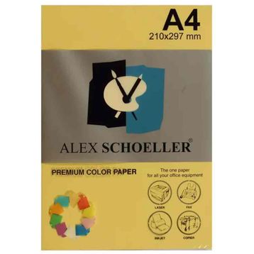 Alex Schoeller A4 500'lü Sarı 560 Fotokopi Kağıdı