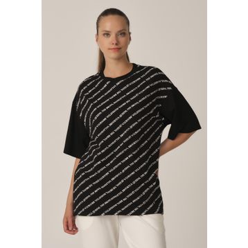 ALEXANDERGARDI Un-70417 Baskılı Oversize T-shirt