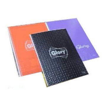 Alfa Glory A4 100 Yaprak Plastik Kapak Spiralli Çizgili Defter