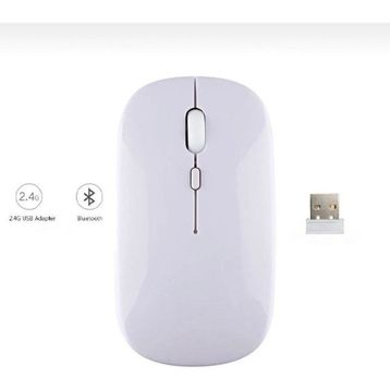 Alfa MEC Apple iPad 9.Nesil 10.2 inç Uyumlu Beyaz Mouse