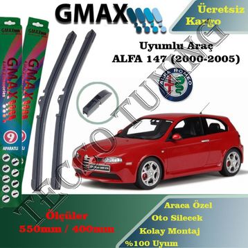 Alfa Romeo 147 2000-2005 Silecek Takımı