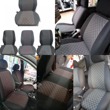 Alfa Romeo 155 Deri Kapitone Bej Oto Koltuk Minderi