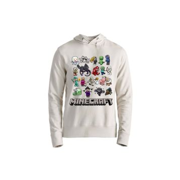 Alfa Tshirt B2643 Ekru Minecraft Erkek Sweatshirt
