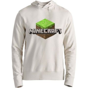 Alfa Tshirt B2643 Ekru Minecraft Erkek Sweatshirt