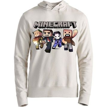 Alfa Tshirt B2643 Ekru Minecraft Erkek Sweatshirt