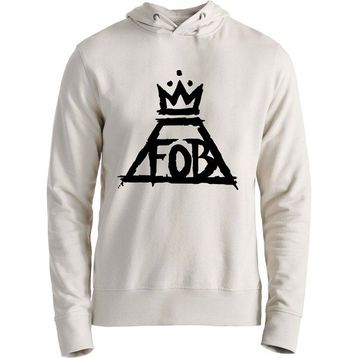 Alfa Tshirt Fall Out Boy Ekru Erkek Sweatshirt