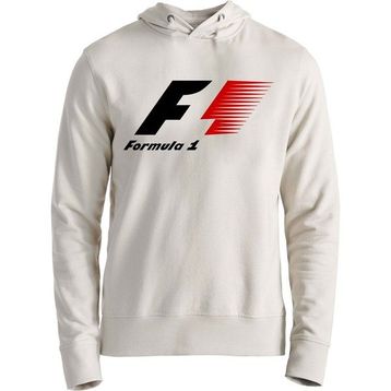 Alfa Tshirt Formua 1 Ekru Erkek Sweatshirt