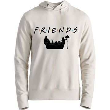 Alfa Tshirt Friends Ekru Erkek Sweatshirt