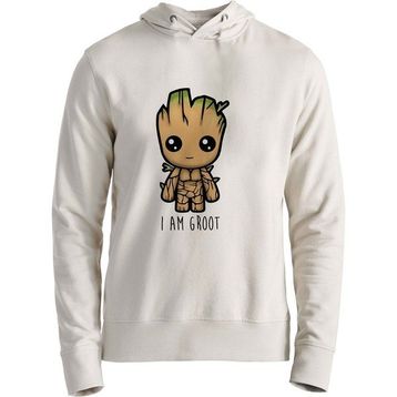 Alfa Tshirt Groot Ekru Erkek Sweatshirt