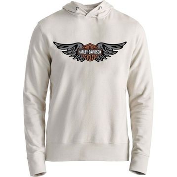 Alfa Tshirt Harleey Davidson Ekru Erkek Sweatshirt