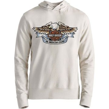 Alfa Tshirt Harleey Davidson Ekru Erkek Sweatshirt