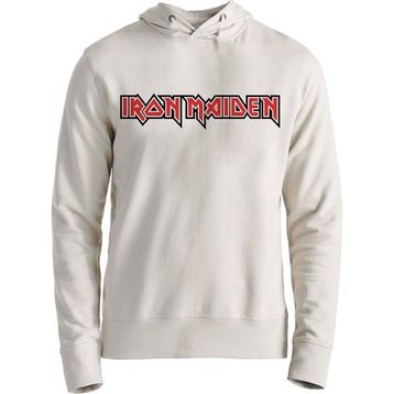 Alfa Tshirt Iron Maiden Ekru Erkek Sweatshirt
