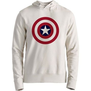 Alfa Tshirt Marvel- Captain America Ekru Erkek Sweatshirt