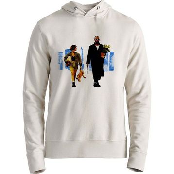 Alfa Tshirt Mathilda-Leon Ekru Erkek Sweatshirt
