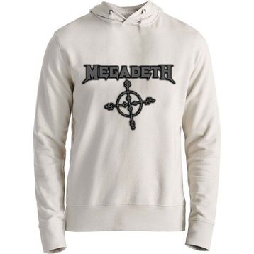 Alfa Tshirt Megadeath Ekru Erkek Sweatshirt
