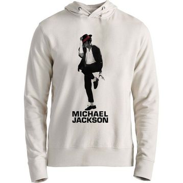 Alfa Tshirt Michael Jackson Ekru Erkek Sweatshirt