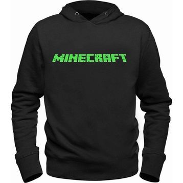 Alfa Tshirt Minecraft Siyah Erkek Sweatshirt