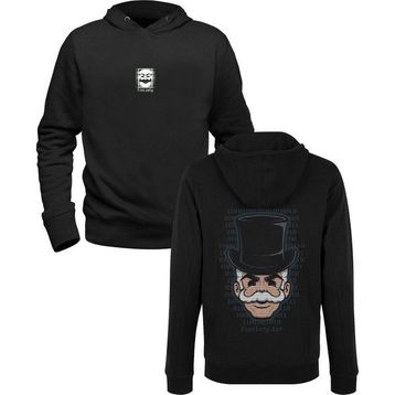 Alfa Tshirt Mr.Robot Baskılı Siyah Ön Arka Baskılı Erkek Sweatshirt