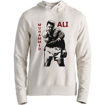 Alfa Tshirt Muhammed Ali Ekru Erkek Sweatshirt