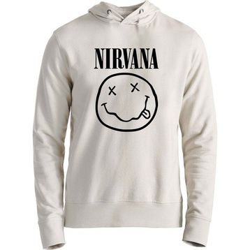 Alfa Tshirt Nirvana Ekru Erkek Sweatshirt