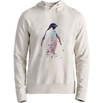 Alfa Tshirt Penguen Ekru Erkek Sweatshirt