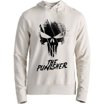 Alfa Tshirt Punısher Ekru Erkek Sweatshirt