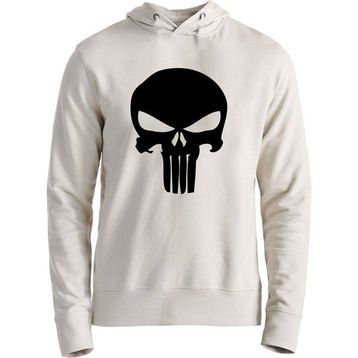 Alfa Tshirt Punısher Ekru Erkek Sweatshirt
