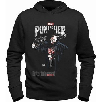 Alfa Tshirt Punisher Siyah Erkek Sweatshirt