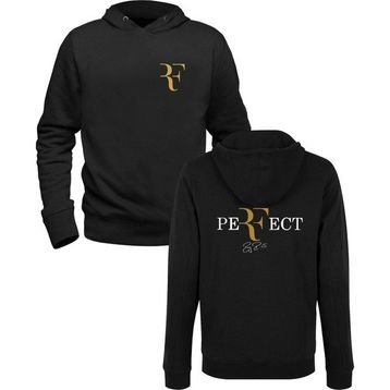 Alfa Tshirt Roger Federer Baskılı Hammer Siyah Ön Arka Baskılı Erkek Sweatshirt