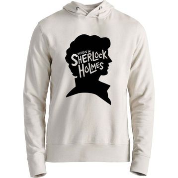 Alfa Tshirt Sherlock Holmes Ekru Erkek Sweatshirt