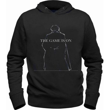 Alfa Tshirt Sherlock Holmes Siyah Erkek Sweatshirt