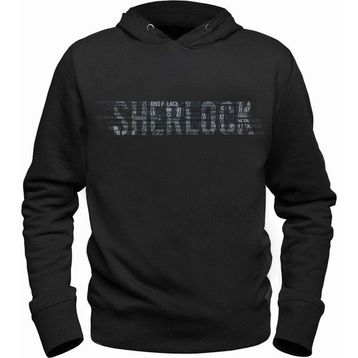Alfa Tshirt Sherlock Holmes Siyah Erkek Sweatshirt