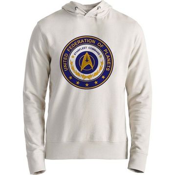 Alfa Tshirt Star Trek Ekru Erkek Sweatshirt