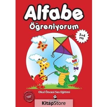 Alfabe Öğreniyorum 3 - 4 Yaş - Afife Çoruk