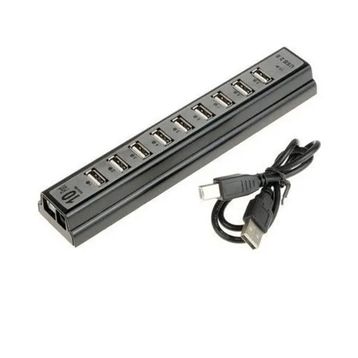 Alfais 4235 10 Port USB Hub Çoklayıcı Çoğaltıcı Çoklu Cihaz Bağlama