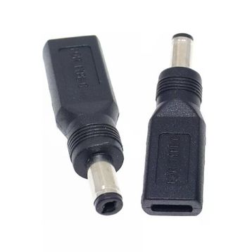 Alfais 4321 Type-C to DC 5V PD 5.5x2.1 mm Power Şarj Çevirici Dönüştürücü Adaptör