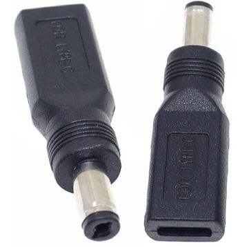 Alfais 4321 Type-C to DC 5V PD 5.5x2.1 mm Power Şarj Çevirici Dönüştürücü Adaptör