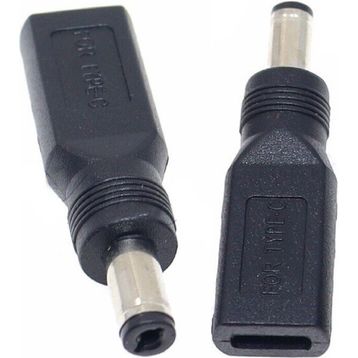 Alfais 4321 Type-C to DC 5V PD 5.5x2.1 mm Power Şarj Çevirici Dönüştürücü Adaptör